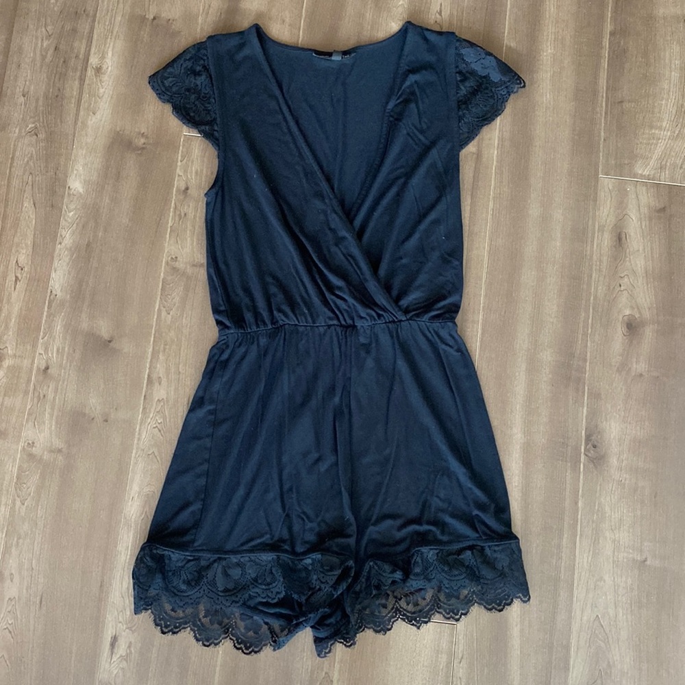 TopShop black romper